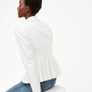 J. Crew Mayfair Blazer in Four Season Stretch, Ivory - Size 4